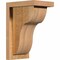Ekena Millwork Carmel Rough Sawn Corbel w/Backplate, Western Red Cedar, 6"W x 8"D x 12"H COR06X08X12CAR01RWR - alternate 1